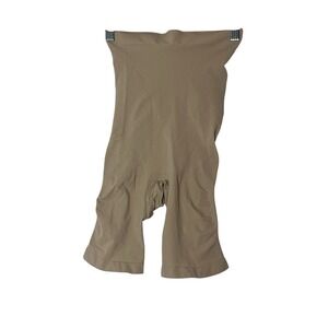 SKIMS Short XL High Waist Above Knee W/Open Gusset Clay NWOT